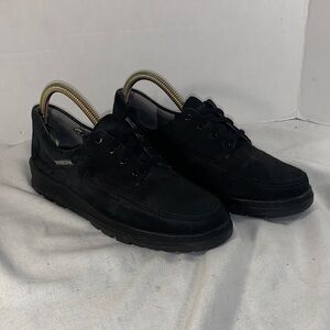 Mephistom Men's ‘City Hiker’ Black Nubuck Leather Shoes